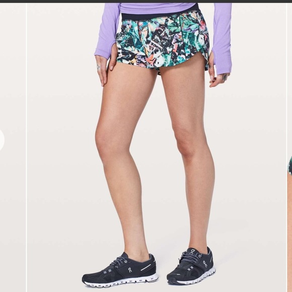 Lululemon Speed Up Short *2.5" Color Crush Multi - Picture 1 of 10